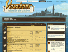 Tablet Screenshot of forum.venezianer.com